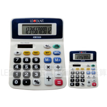 12-разрядный калькулятор для рабочего стола с дополнительной английской / японской налоговой функцией (LC260T)